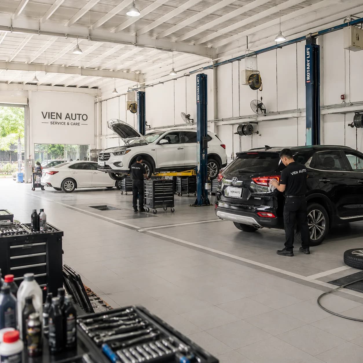 Xưởng dịch vụ VIÊN AUTO 4